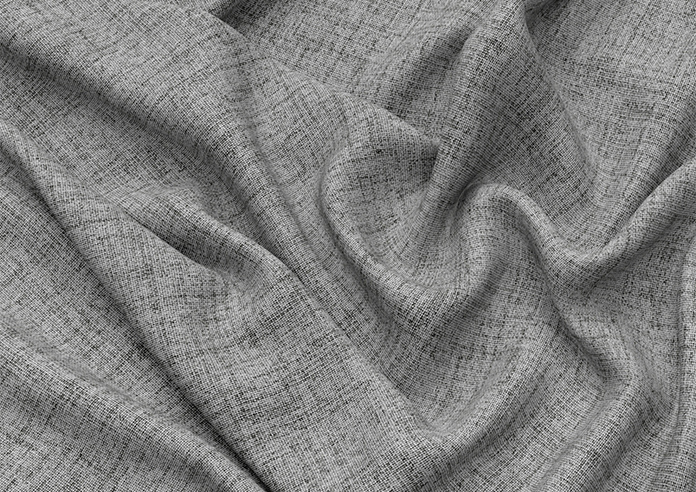 Melrose (Blackout), Wool Grey - Roman Blind - Image 4
